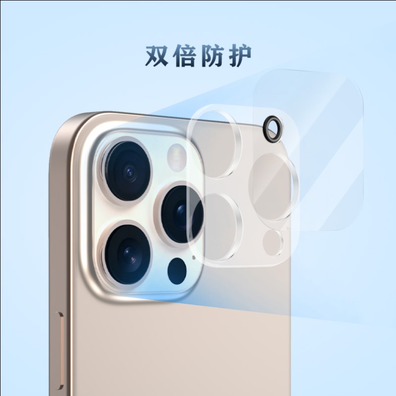 LeReach/乐芮斯 TF系列3D覆盖版-IPhone 16 Pro/16 Pro Max手机镜头保护膜全覆盖自动吸附耐磨 - 图片 3