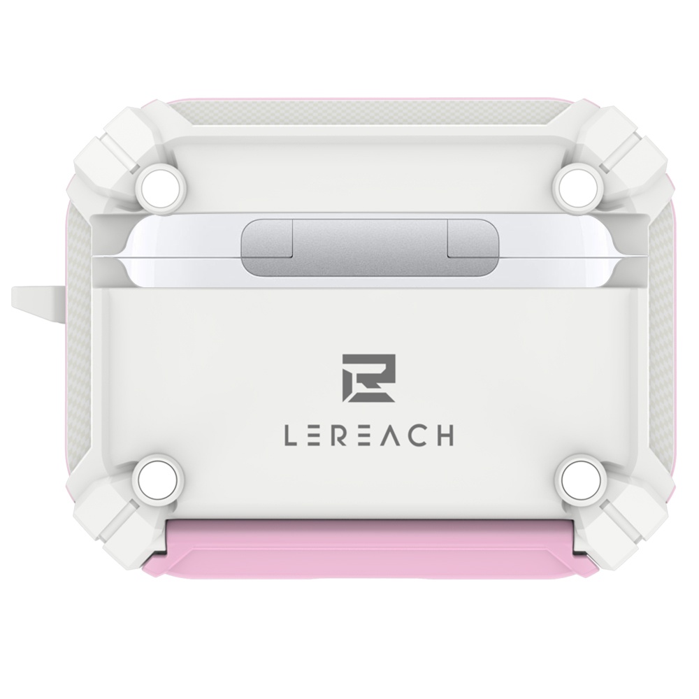 LeReach/乐芮斯 极盾系列晨曦装甲版-AirPods Pro 3耳机保护套 晨曦机甲磁吸弹扣 - 图片 2