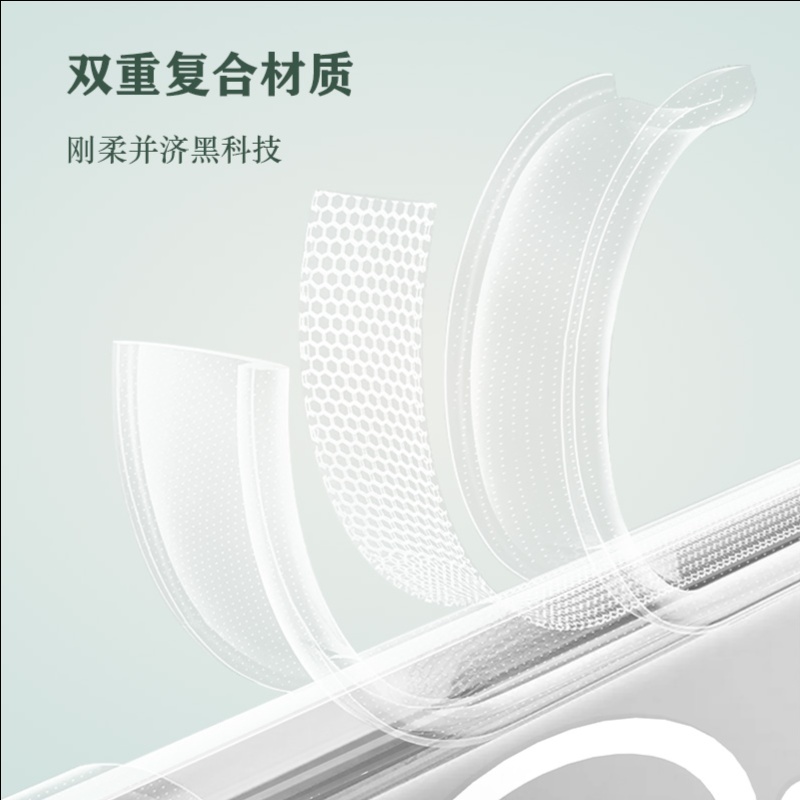 Lereach新款保护壳 多功能一壳 适用Xiaomi 17T手机壳磁吸 防摔全包保护套高透光水晶级透明轻薄减震 - 图片 2